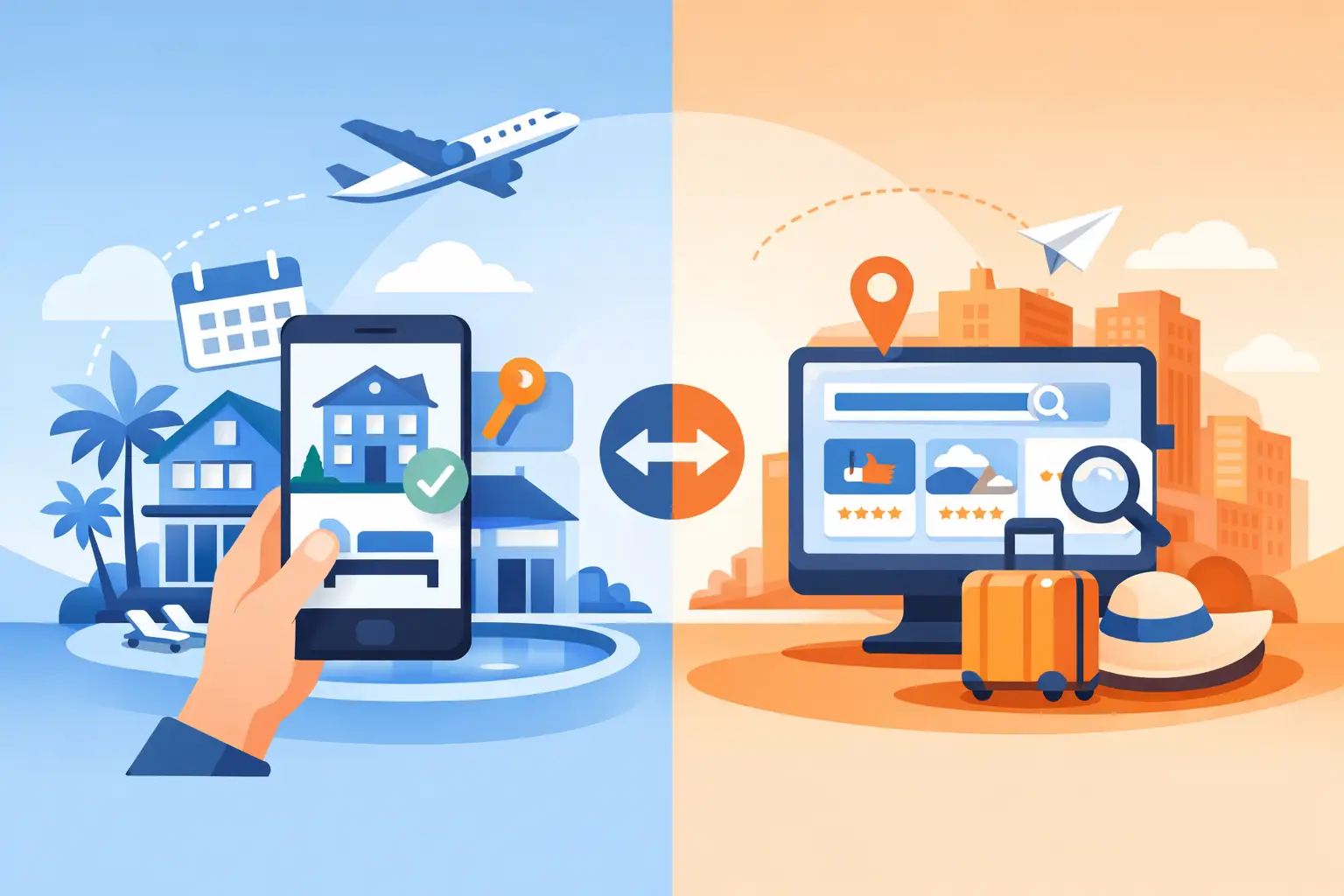 Direct Booking Versus Travel Platforms for Stays